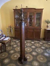 Appendiabiti da terra in legno piantana porta abiti dal design classico