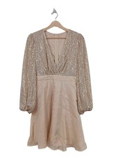 D&M Abito con paillettes Donna