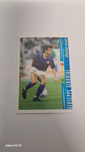 Figurina panini azzurro - figurina,