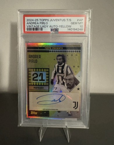 Andrea pirlo topps juventus - andrea,