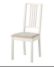 Sedia da pranzo bianca IKEA