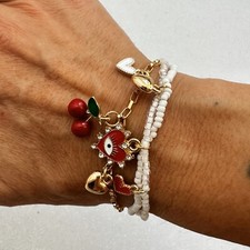 Set Ciliegie Bracciali e