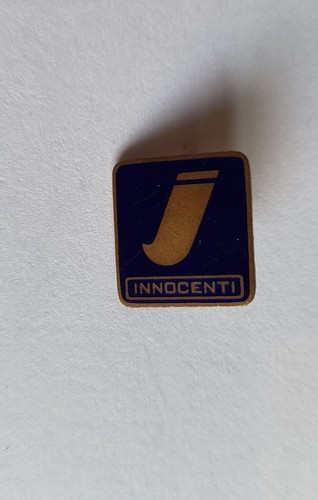 Vintage enamel innocenti moped - innocenti,