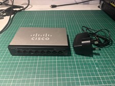 Cisco SG100D-08 v2 switch Gigabit Ethernet 8 porte con alimentatore