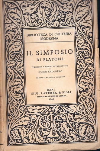 Simposio platone - il,