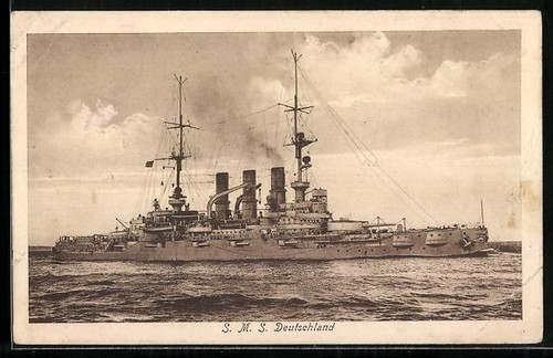 Nave guerra tedesca in - nave,