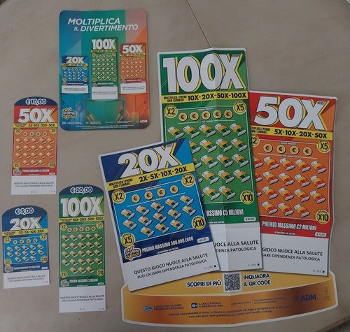 Gratta vinci locandina set - locandina,