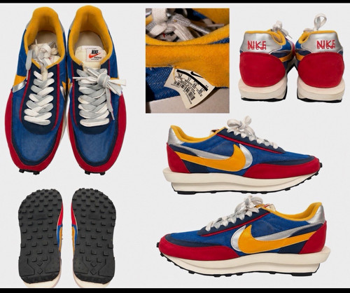 Nike sacai waffle uomo - x,