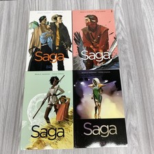 Saga TPB Vol 1 2 3 4 Brian K