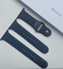 CINTURINO APPLE WATCH SPORT 49/45/44/42mm BLU NOTTE **SPILLA ORO ROSA** RARO