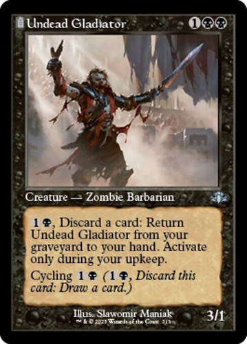 Mtg undead gladiator 313 - gladiator,