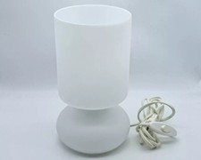 LAMPADA DA TAVOLO/SCRIVANIA IN VETRO-MODELLO LIKTA-IKEA DESIGN-ANNI 90'-VINTAGE