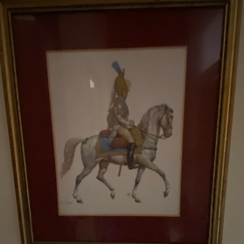 Stampa artistica cavaliere - , a