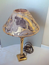 Lampada da tavolo in ottone