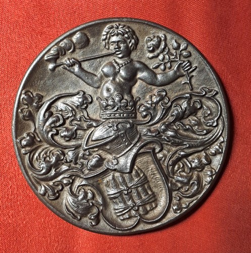 Bronzo antico sottopentola di - bronzo, antico.
