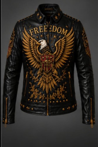 Freedom eagle royalty giacca - eagle,