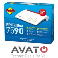 AVM FRITZBox 7590 VDSL DSL modem Gigabit supervectoring MESH WLAN MU-MIMO *TOP* 