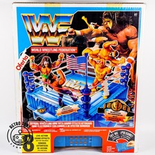 WWF Hasbro Wrestling Ring con