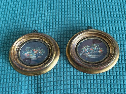 Miniature antiche coppia - miniature,