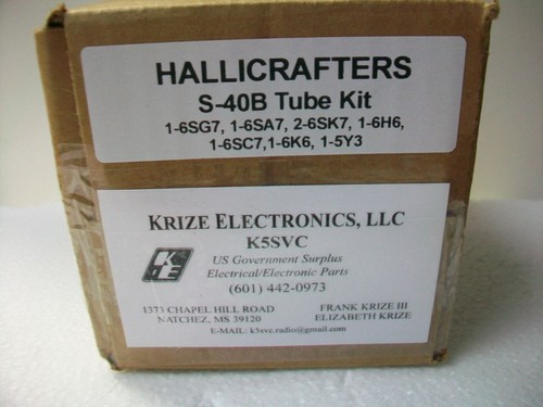 Kit tubi hallicrafters 40b - kit,
