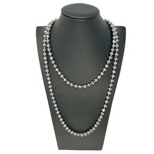 Collana lunga cristalli - collana,