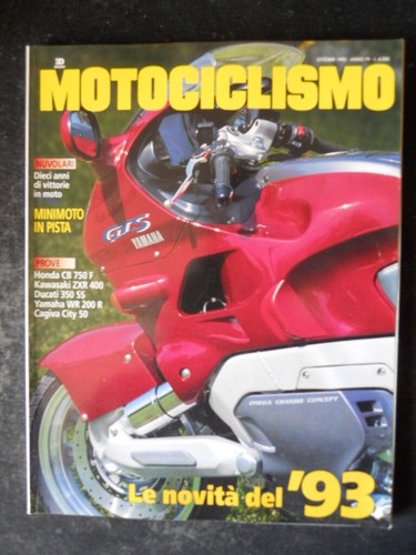 Motociclismo 1992 honda - 1992,