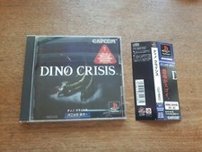 DINO CRISIS PS1 PS2 PS3 PLAYSTATION 1 2 3 COMPLETO VERS JAP OTTIMO + SPIN CARD