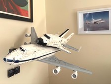 Lego Nasa Shuttle carrier Boeing 10360 SUPPORTO MURO Wallmount