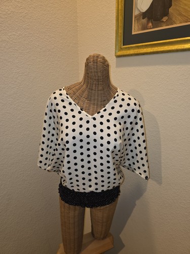 Top donna pois retrò betty - retrò,