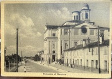 CARTOLINA D' EPOCA-ROMANORE-BORGO VIRGILIO (MN) "CHIESA DI SAN GIORGIO MARTIRE"