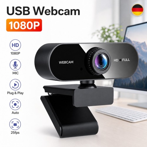 Webcam 1080p full - 1080p, usb