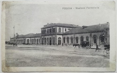 Cartolina foggia puglia - cartolina,