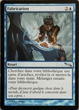 mtg magic fabricate FRENCH vf