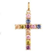 Ciondolo In Oro 18k 750 Ml
