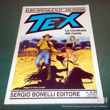TEX ALBO SPECIALE TEXONE n. 27 "La Cavalcata del Morto" di Fabio Civitelli 2012