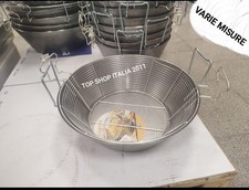 FRIGGITRICE IN FERRO OPPURE CESTELLO INOX PER RISTORAZIONE 34 40 46 52  2024 2