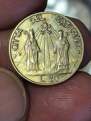 Lire 1990 vaticano - 20,