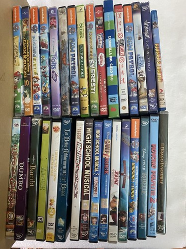 Lotto dvd bambini - n.,