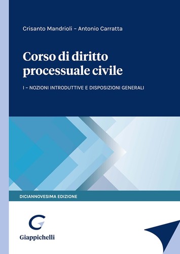 Corso diritto processuale - di,