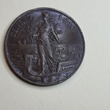 5 Centesimi 1913 Vittorio Emanuele III