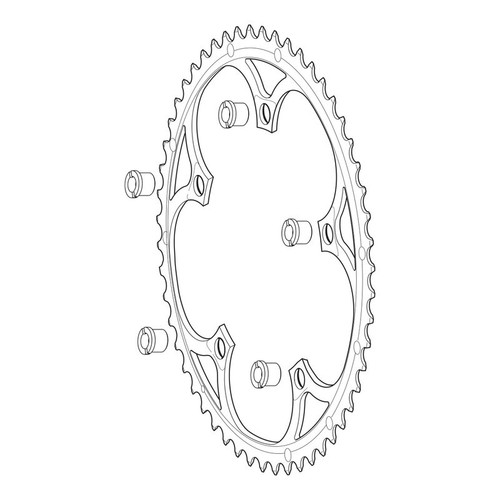 Corona esterna 11v campagnolo - esterna,