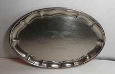 Vintage Oval Advertising Tray
