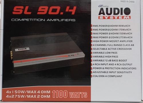 Audio system 4 - system, 90.4