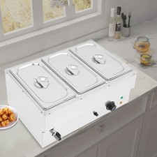3 Padelle Scaldavivande