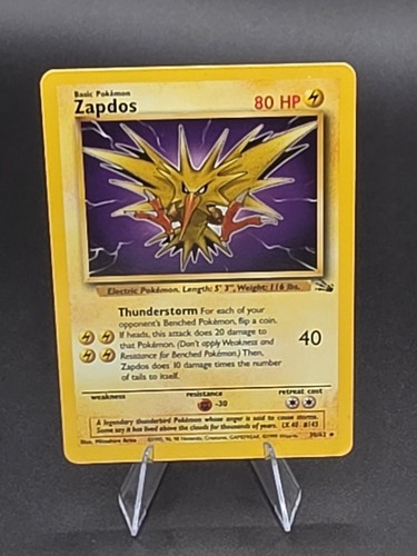 Zapdos non holo - zapdos, #30/62
