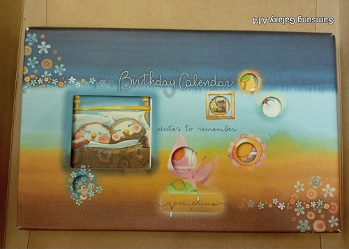Calendario dei compleanni - calendario,