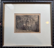 Rara stampa antica napoleone - antica,