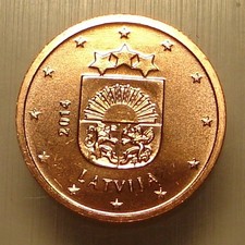 2014 latvian republic - republic, cent