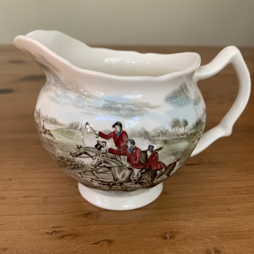 Equestrian dog hunt scene - equestrian,,