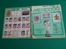 ALBUM FIGURINE CALCIATORI PANINI "MEXICO 86"WC 1986,COMPLETO,ORIGINALE VEDI